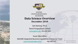 Data Science Overview December