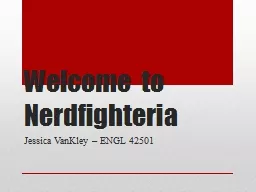 Welcome to  Nerdfighteria