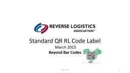 Standard QR RL Code Label