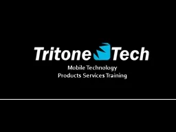 Mobile Technology Products Services Training