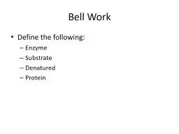 Bell Work What do  the following mean?