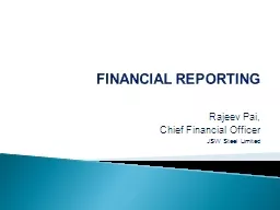 FINANCIAL REPORTING Rajeev