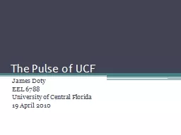 The Pulse of UCF James Doty