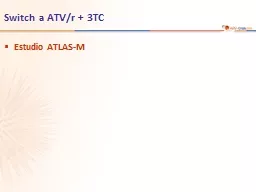 Switch a ATV/r   3TC Estudio ATLAS-M