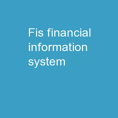 FIS Financial Information System