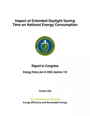 Impact of Extended Daylight Saving Time on National En