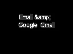 Email &  Google  Gmail