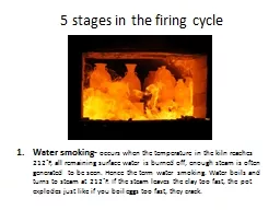5 stages in the firing cycle