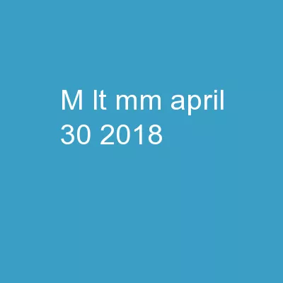 M<mm    April  30, 2018