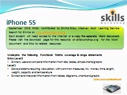 iP hone 5S Underpins  the following