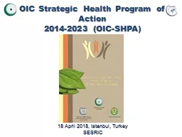 OIC Strategic Health Program of Action