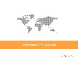 Presentation Kiev event