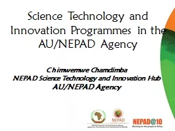 Science Technology and Innovation