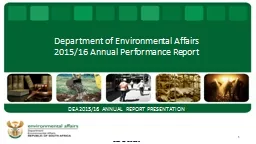 Department  of Environmental Affairs