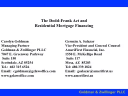The  Dodd-Frank Act and