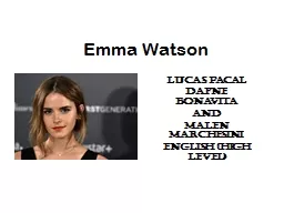 Emma Watson Lucas Pacal