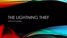 The lightning thief Gods and