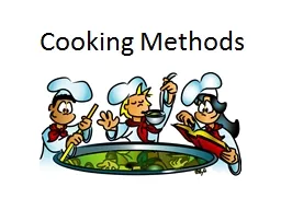Cooking Methods Dry Heat