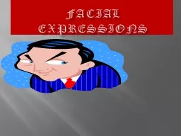 Facial   expressions QUESTION