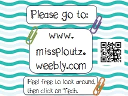 www . missploutz . weebly