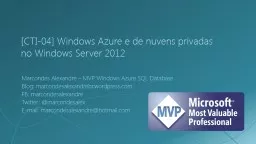 [CTI-04]  Windows  Azure