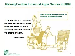 Making Custom Financial Apps Secure