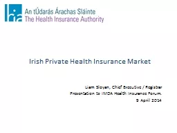 Irish Private Health Insurance Market