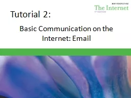 Tutorial 2: Basic Communication on the