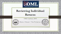 Reviewing Individual Returns