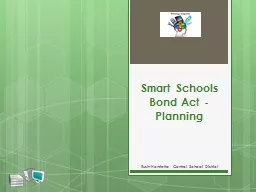 Smart Schools  Bond Act -