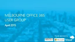 Melbourne Office 365 User