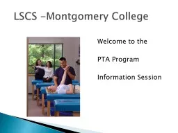 LSCS -Montgomery  College