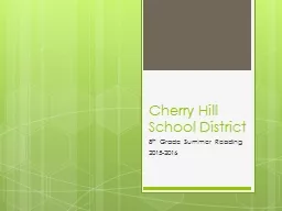 Cherry Hill School District