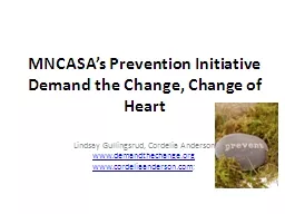 MNCASA’s Prevention Initiative