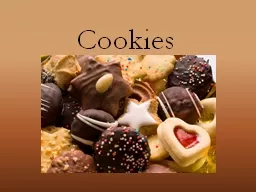 Cookies Types of Cookies