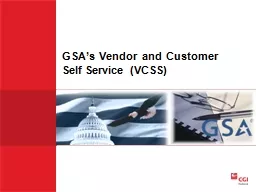 GSA’s Vendor and Customer