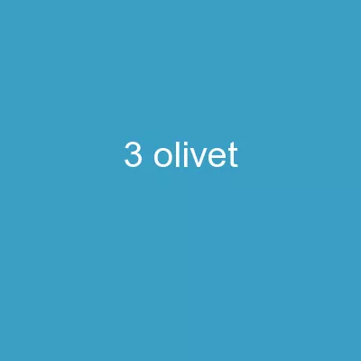 橄欖山 預言 3 Olivet