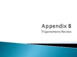 Appendix B Trigonometry Review