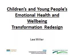 Children’s and Young People’s Emotional Health and Wellbeing