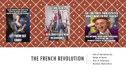 The French Revolution Fall of the Monarchy