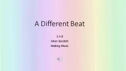 A Different Beat 1-1-8 Silver Burdett