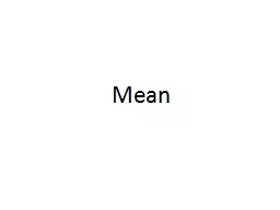 Mean What does ‘mean’ mean?