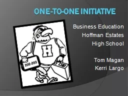 One-to-One Initiative Business Education