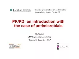 PK/PD: an introduction with the case of antimicrobials