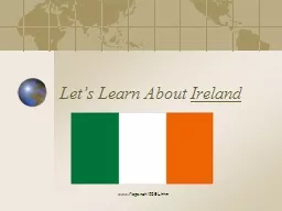 Let’s Learn About  Ireland