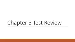 Chapter 5 Test Review Atomic radii