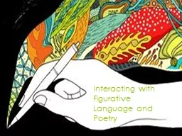 Interacting with Figurative Language and Poetry