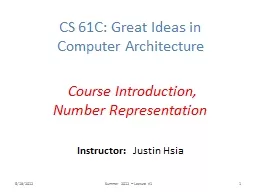 Instructor:   Justin Hsia