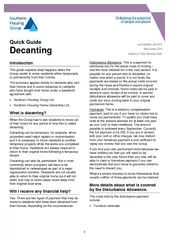 Quick Guide Decanting  Introduction This guide explain