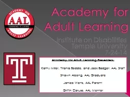 Academy for Adult Learning
